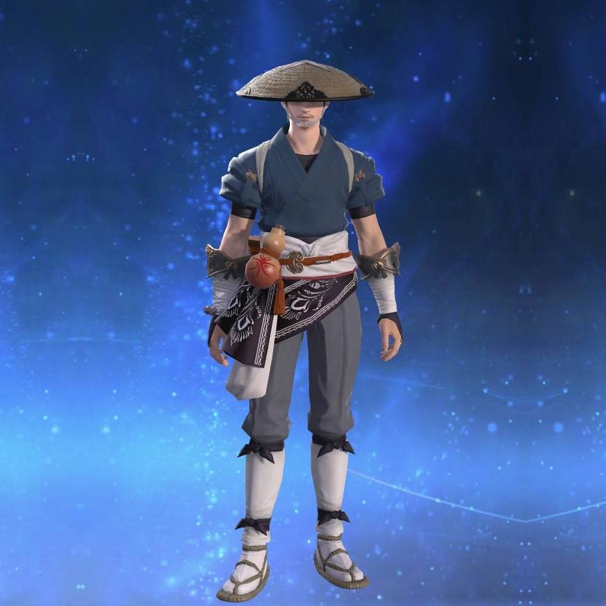 山師装束's gearset image male.