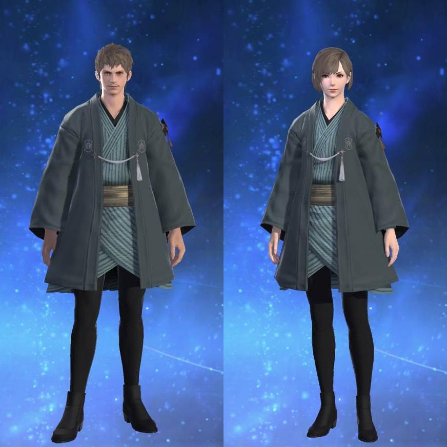 Yanxian Merchant's Haori's gearset image.