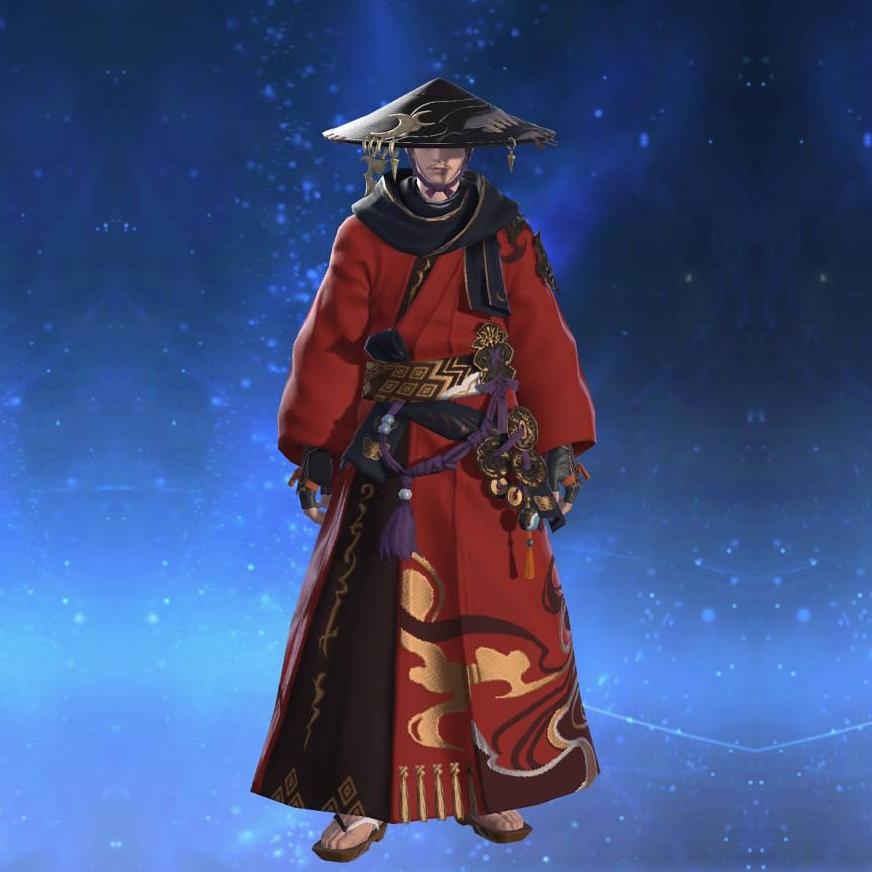 Anemos Myochin Haori's gearset image male.