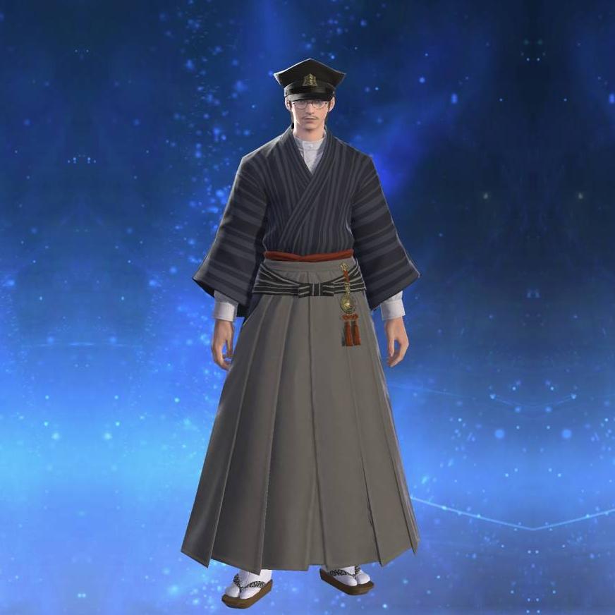 東方書生装束's gearset image.