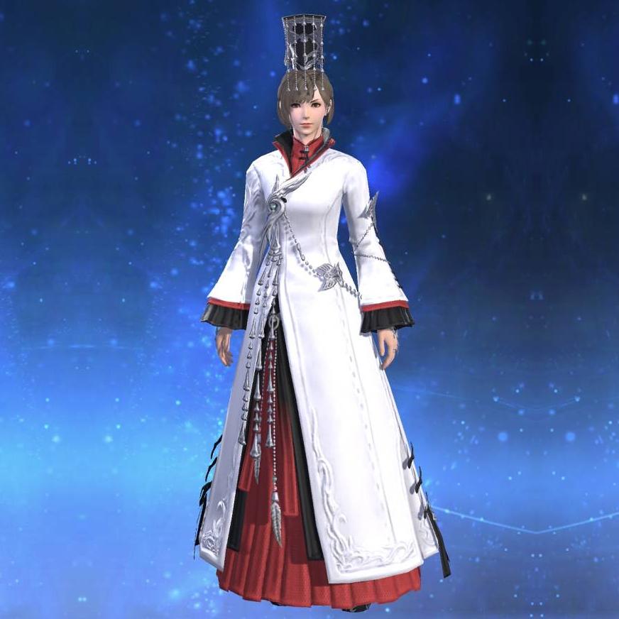 Far Eastern Noble's Robe's gearset image female.