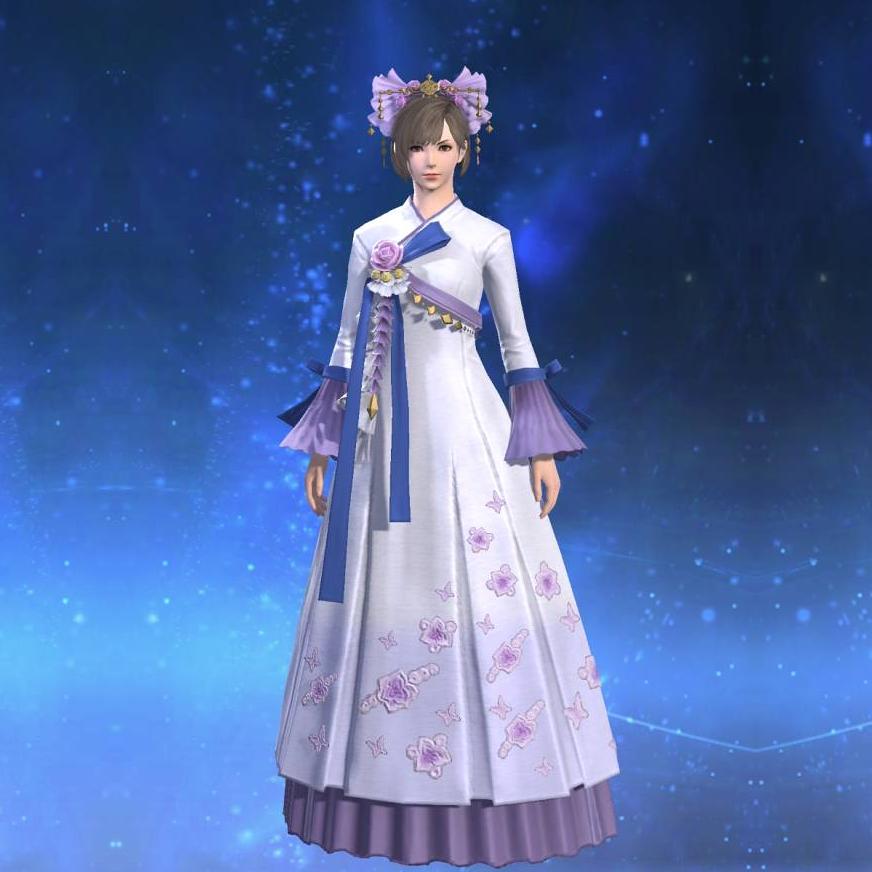 東方麗人装束's gearset image female.