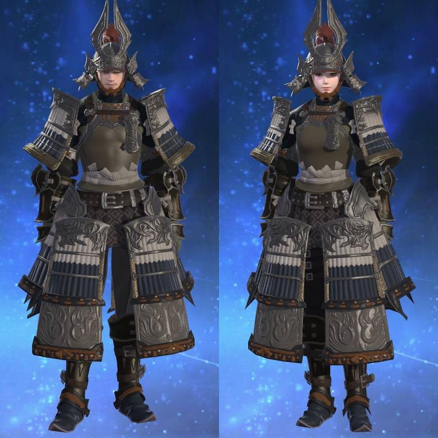 Genta Oyoroi of Fending's gearset image.