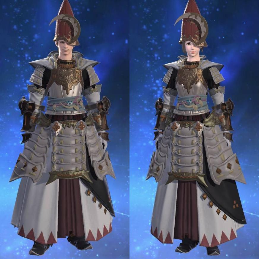 Genji Domaru of Healing's gearset image.