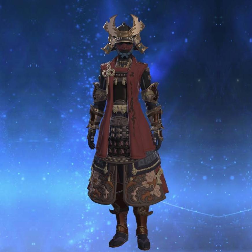 Genji Jin-baori of Maiming's gearset image female.
