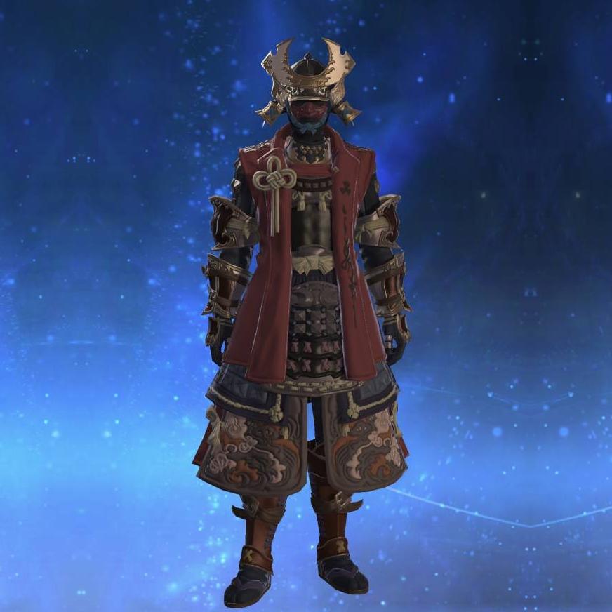 Genji Jin-baori of Maiming's gearset image male.