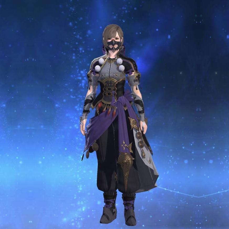 烏装束's gearset image female.