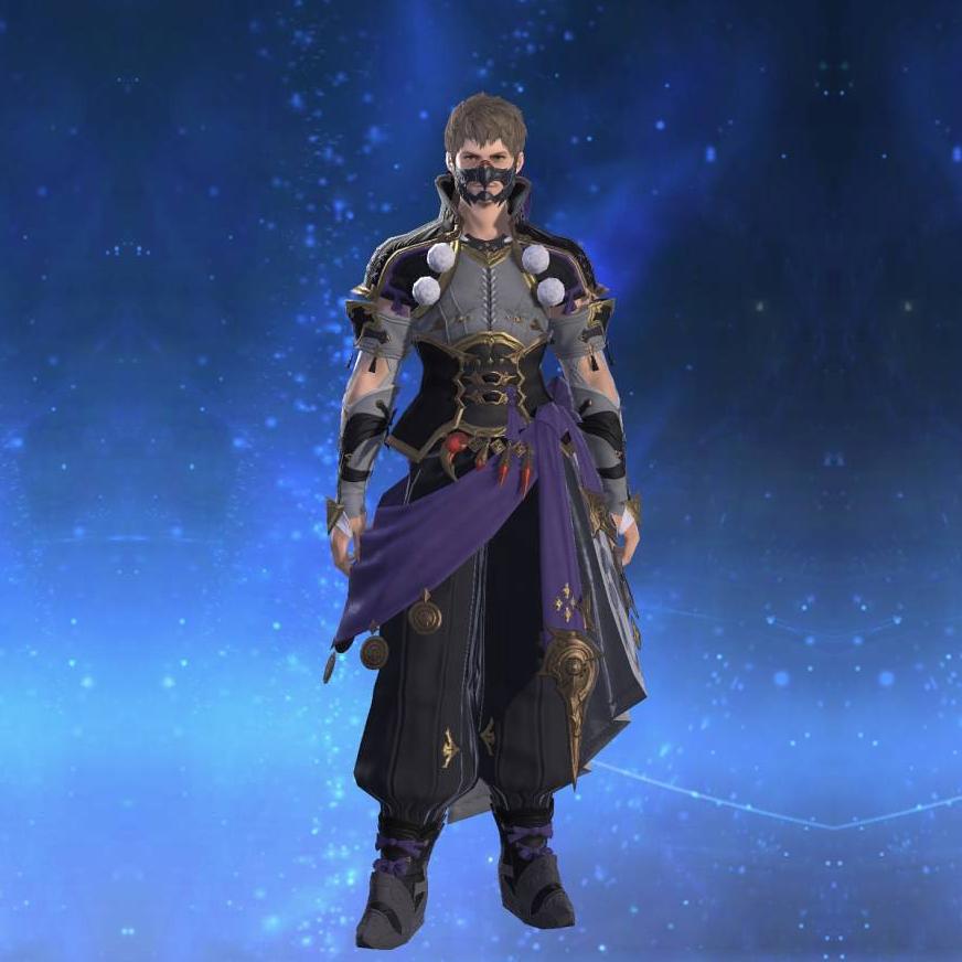 烏装束's gearset image male.