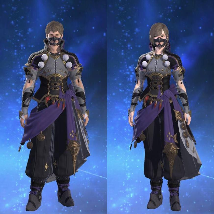 烏装束's gearset image.