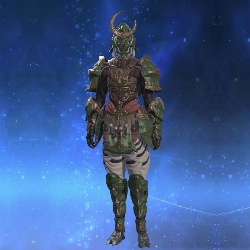 Oyoroi of the Blue's gearset image female.