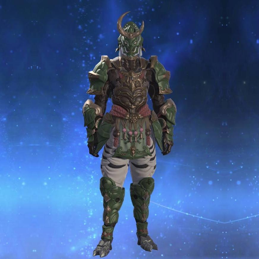 Oyoroi of the Blue's gearset image male.