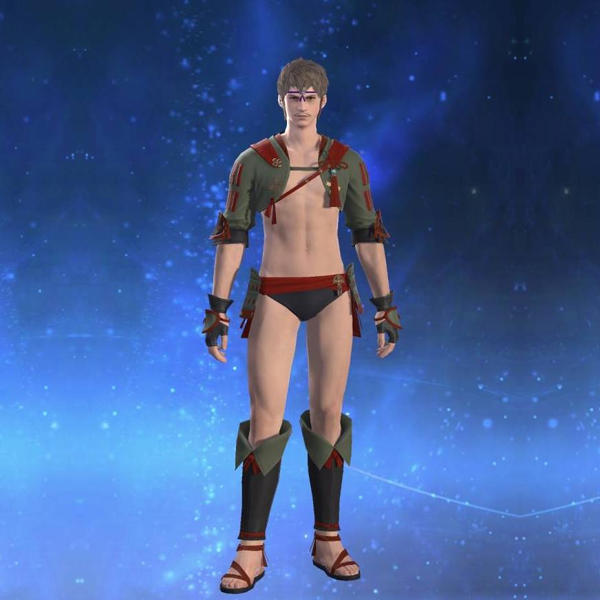 Shisui Joi of Aiming's gearset image male.