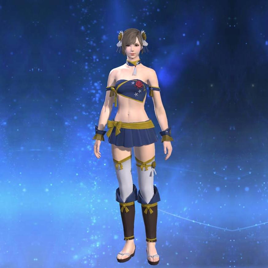 Shisui Joi of Striking's gearset image female.