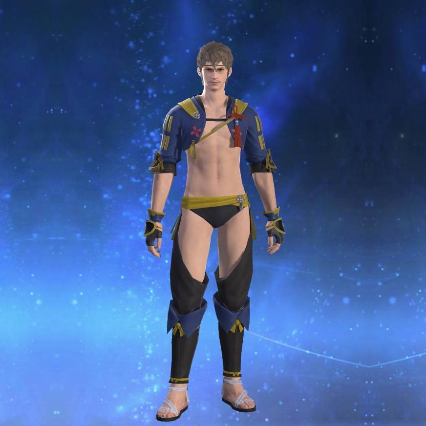 Shisui Joi of Striking's gearset image male.