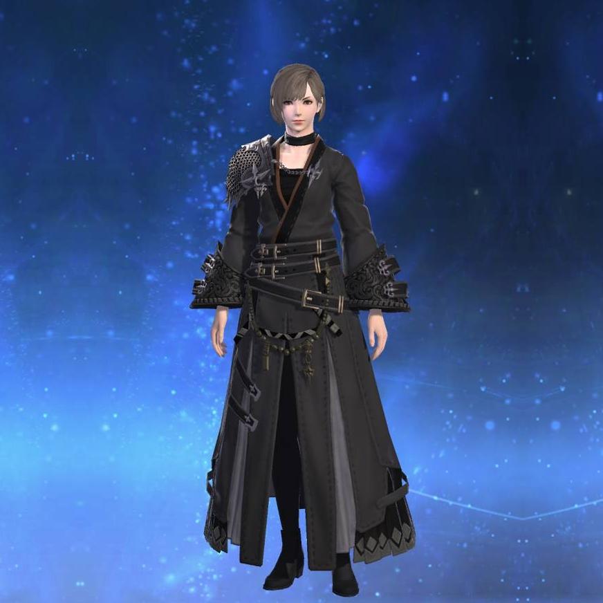 羅刹羽織【間士】【改】's gearset image female.