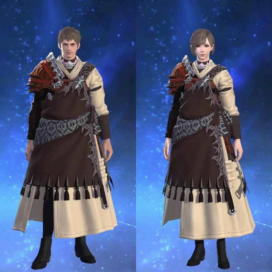 羅刹袈裟【槍士】【改】's gearset image.