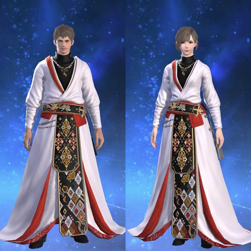 羅刹道着【学士】【改】's gearset image.
