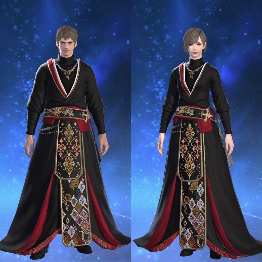羅刹道着【術士】【改】's gearset image.