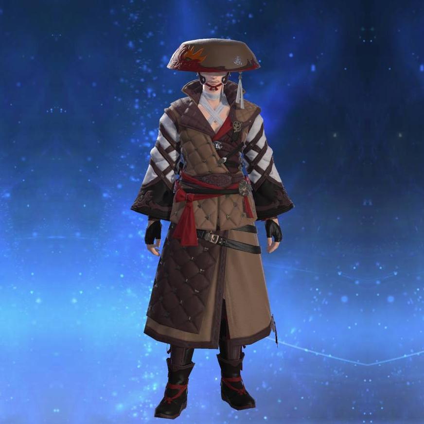 Arhat Togi of Aiming's gearset image male.
