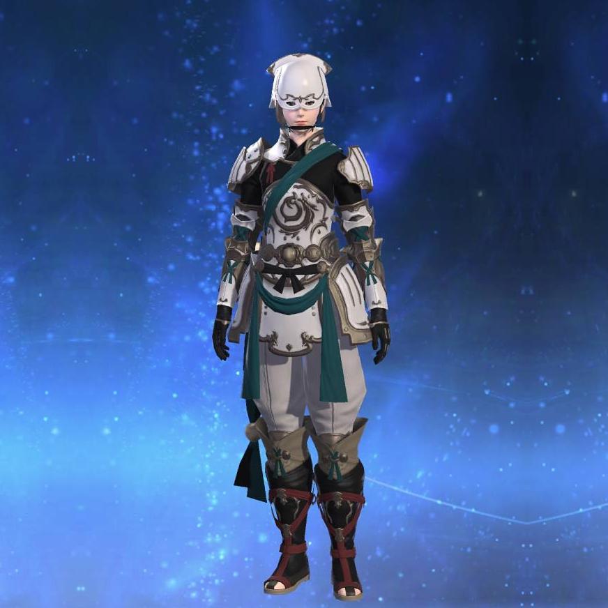 Arhat Hara-ate of Maiming's gearset image female.