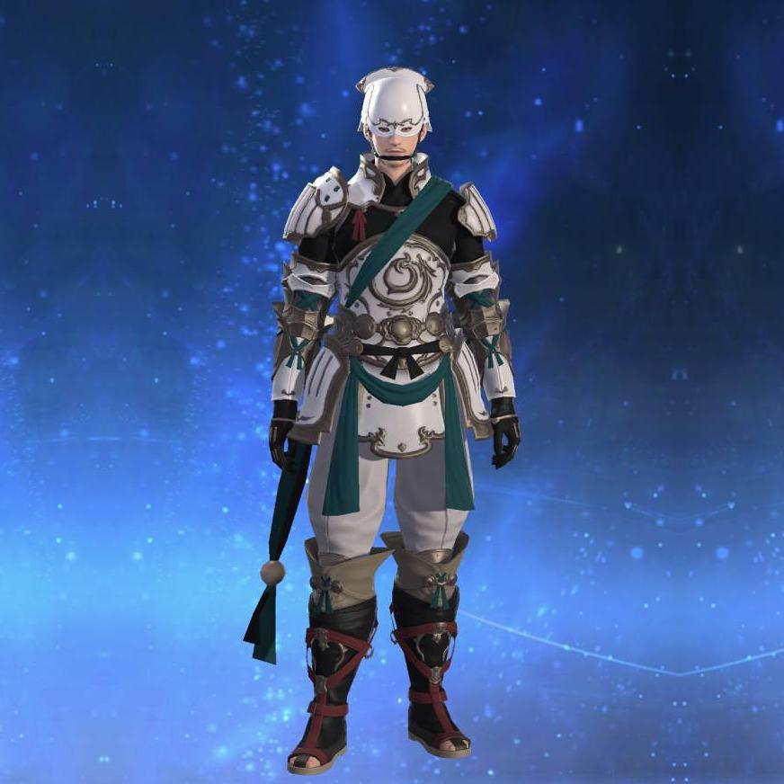 Arhat Hara-ate of Maiming's gearset image male.