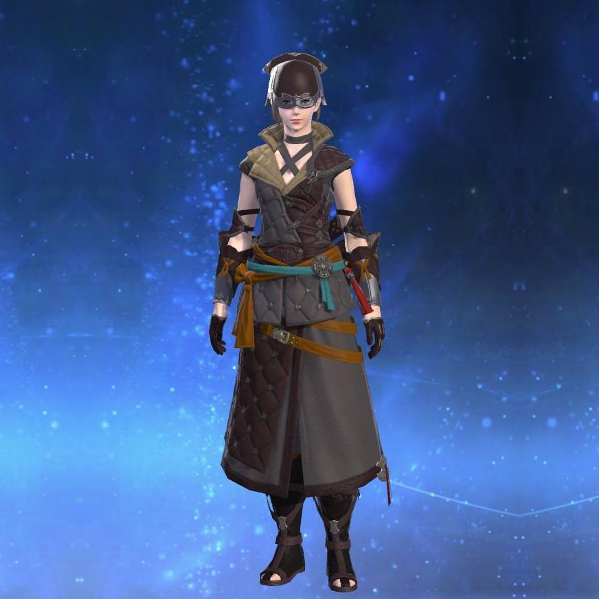 Arhat Togi of Scouting's gearset image female.
