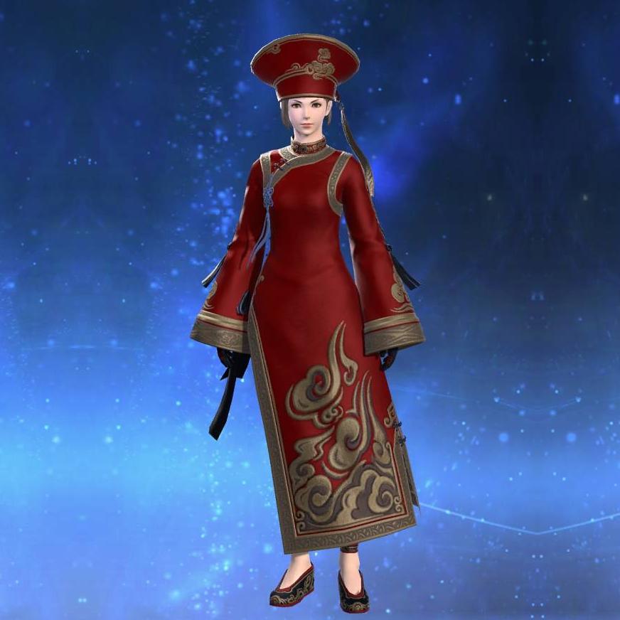道士装束's gearset image female.