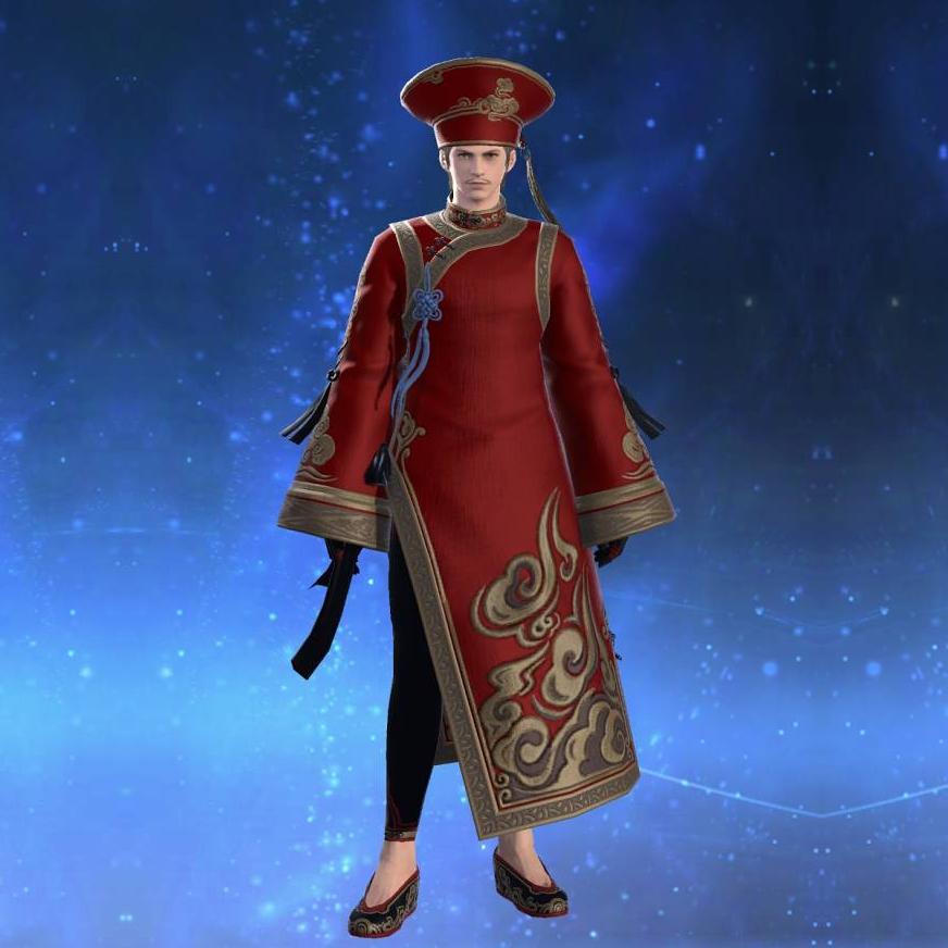 道士装束's gearset image male.