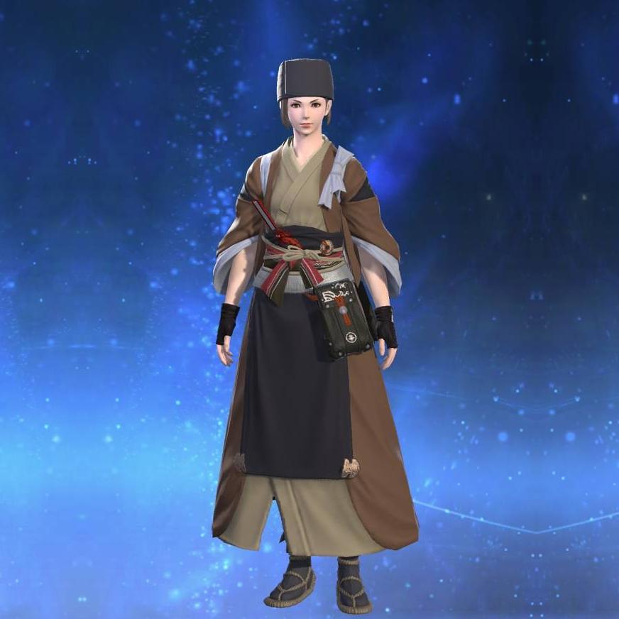 鬼師装束's gearset image female.