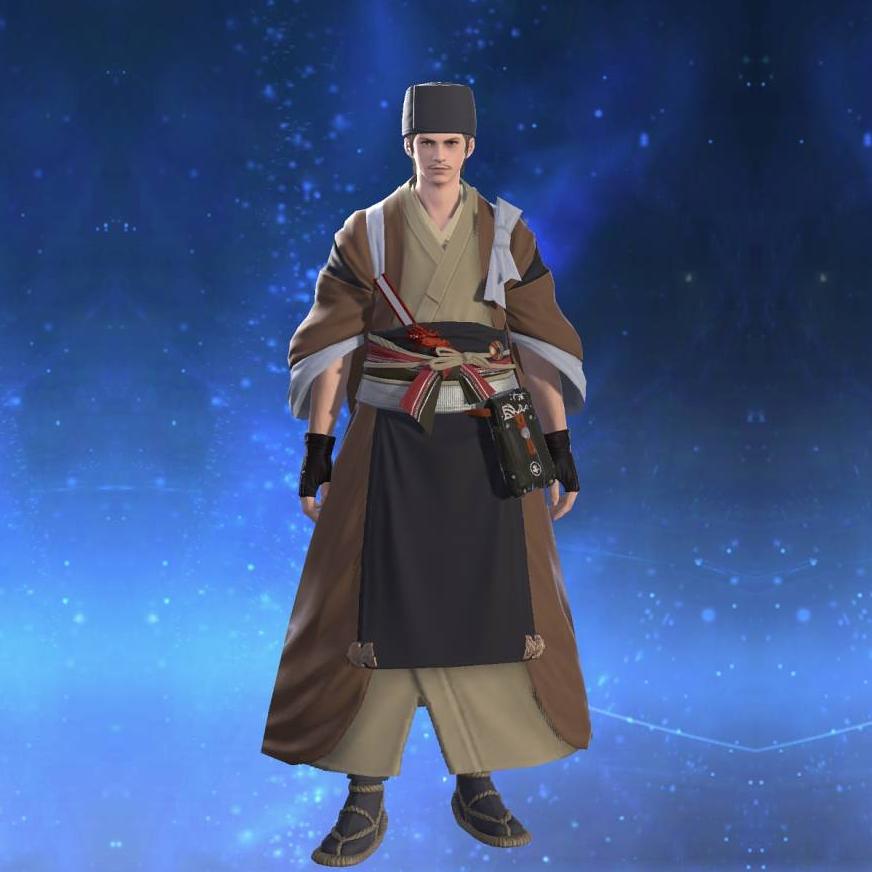 鬼師装束's gearset image male.