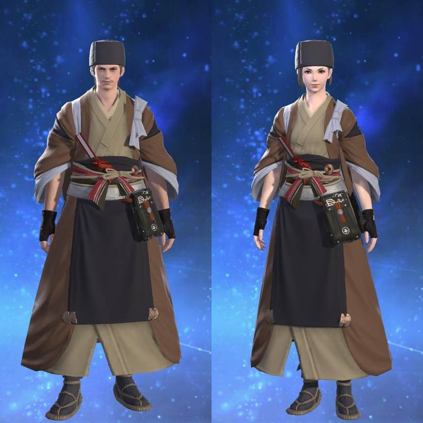 鬼師装束's gearset image.