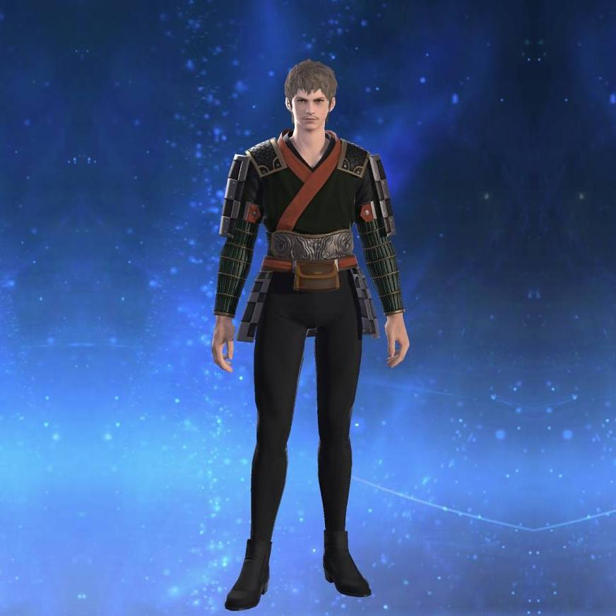 Kirin's Osode of Fending's gearset image male.