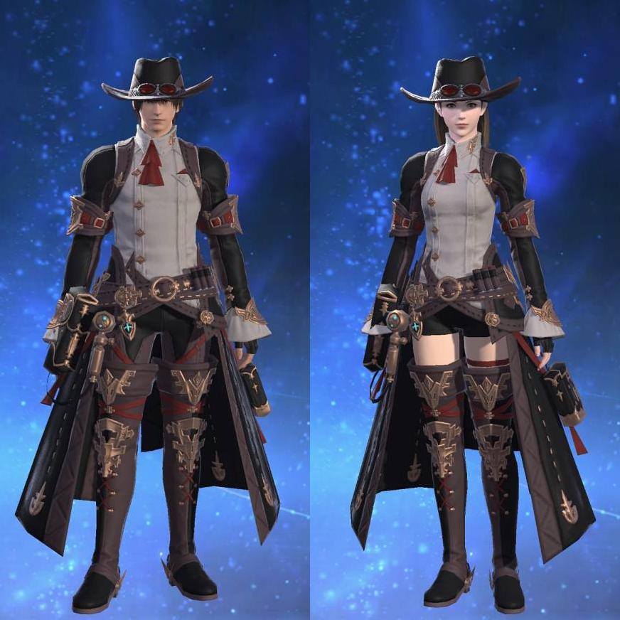 アイディアル・ガンスリンガーアタイア's gearset image.