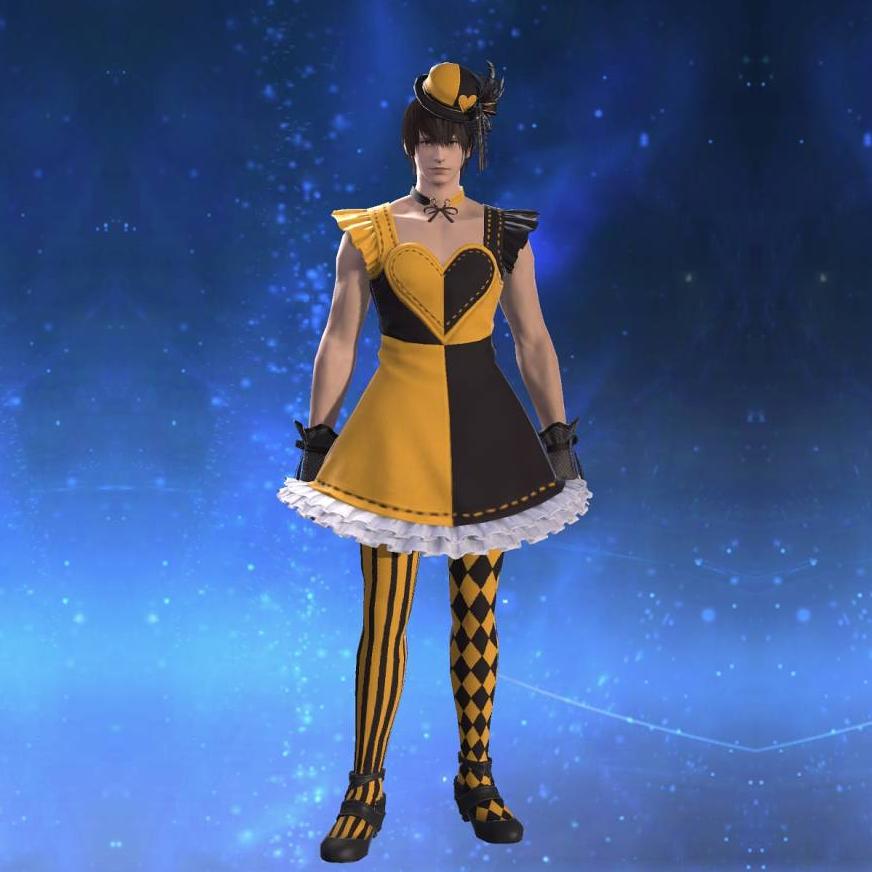 Valentione Acacia Dress's gearset image male.