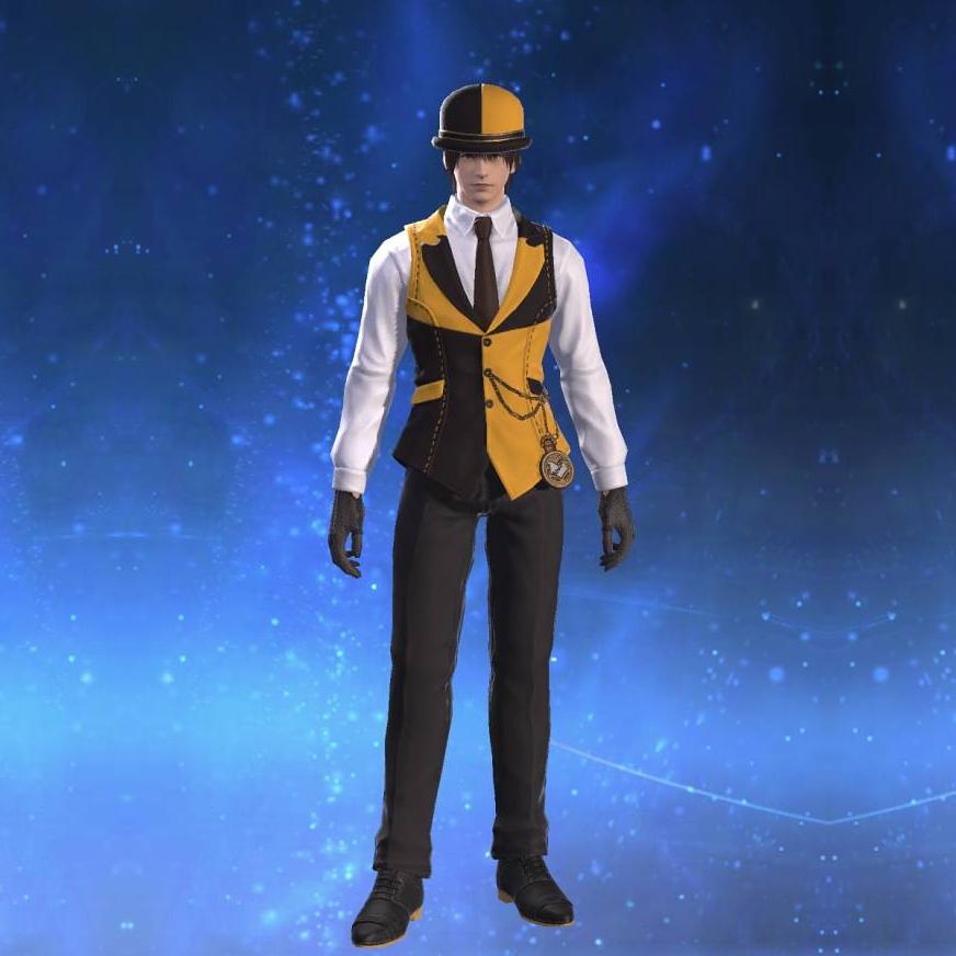 Valentione Acacia Waistcoat's gearset image male.