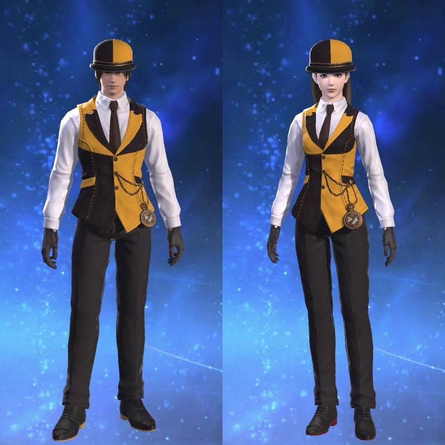 Valentione Acacia Waistcoat's gearset image.