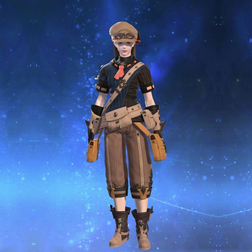 アトロシラプトル・ギャザラーアタイア's gearset image female.