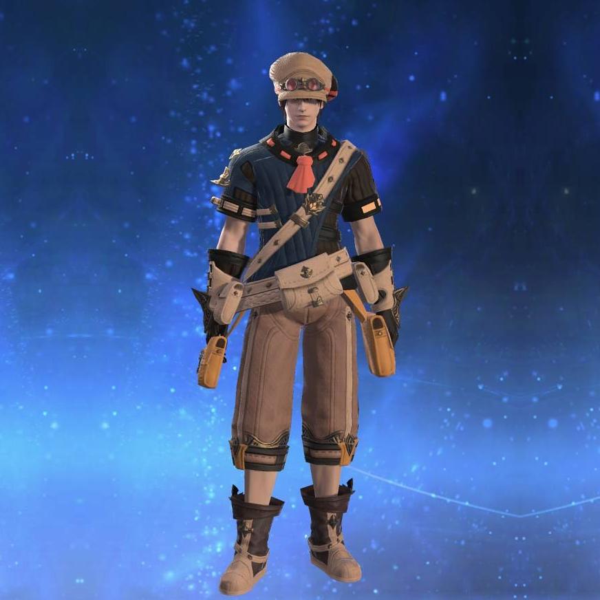 アトロシラプトル・ギャザラーアタイア's gearset image male.