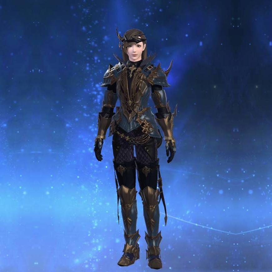 Anamnesis Armor of Maiming's gearset image female.