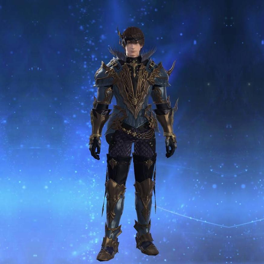 Anamnesis Armor of Maiming's gearset image male.