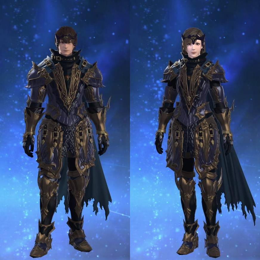 Anamnesis Armor of Fending's gearset image.