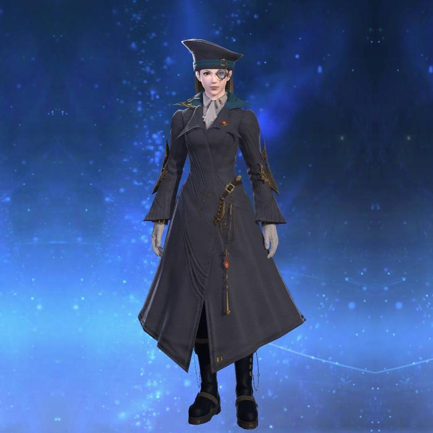 Anamnesis Coat of Healing's gearset image female.