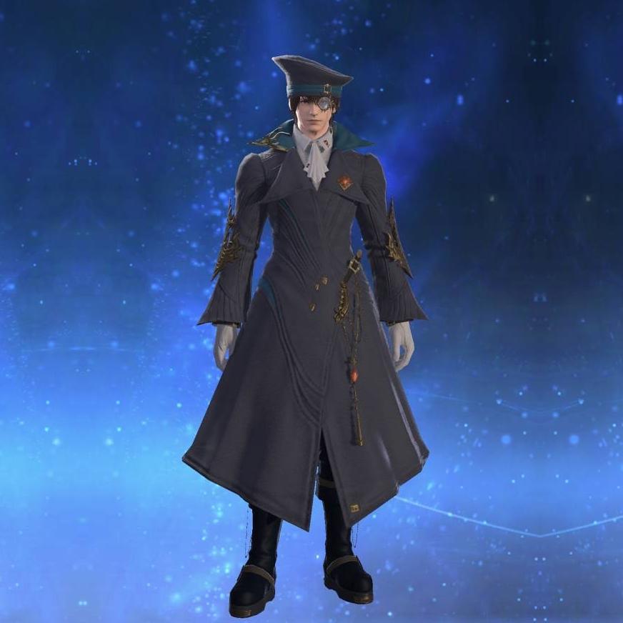 Anamnesis Coat of Healing's gearset image male.