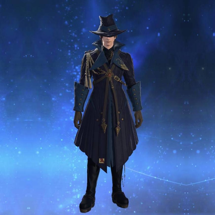 Anamnesis Coat of Aiming's gearset image male.