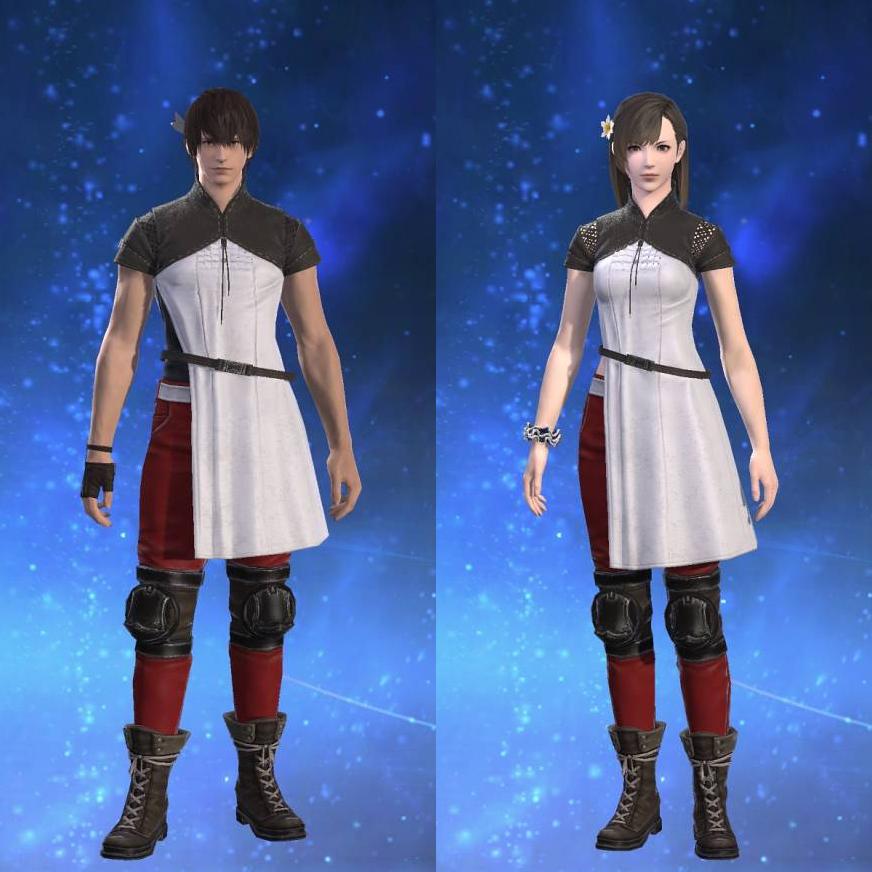 Obsolete Android's Halfrobe of Healing's gearset image.