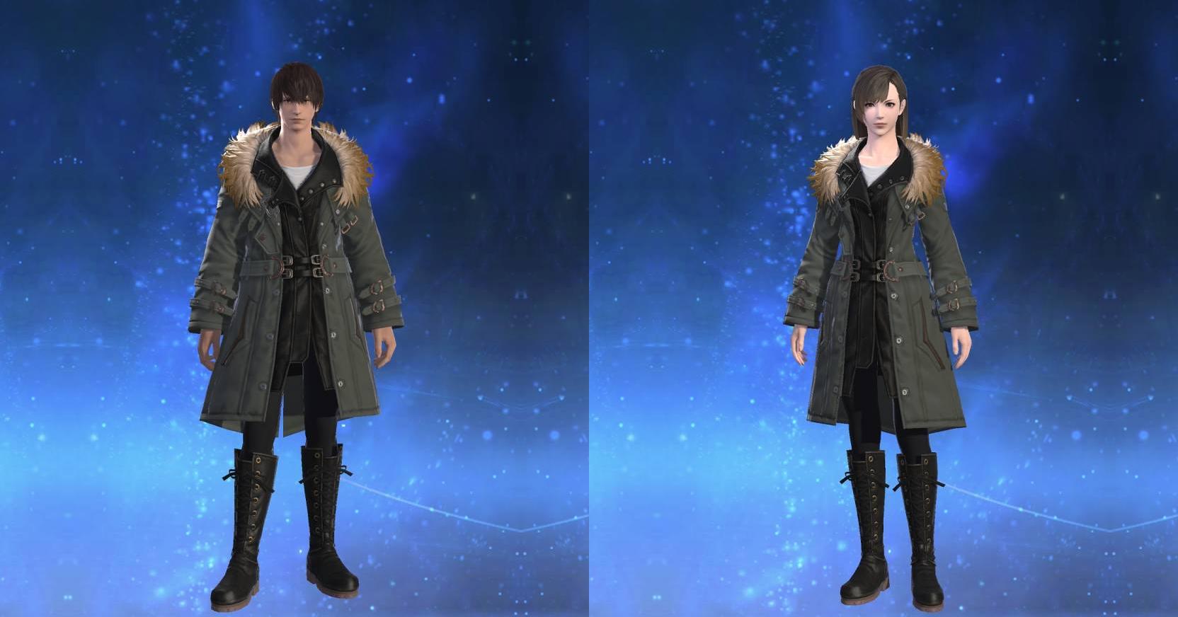 【FF14】アーモロート/ストール アーバンコート ｜ FFXIV ARMOURY COLLECTION