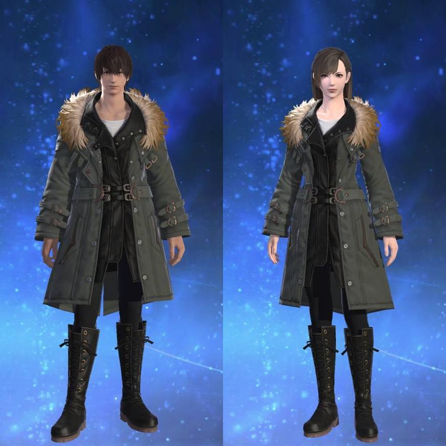 Urban Coat's gearset image.