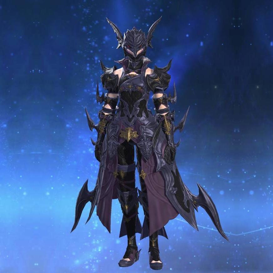 ウェザード・プテロスレイバーアーマー's gearset image female.