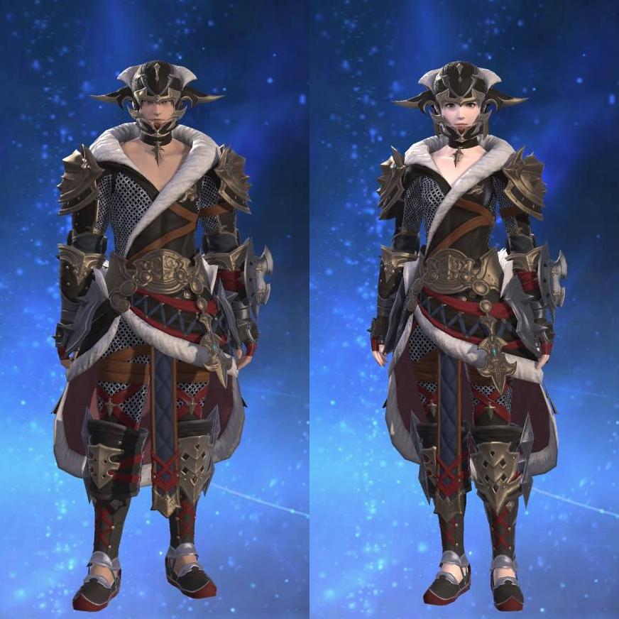 ウェザード・ボイイアーマー's gearset image.