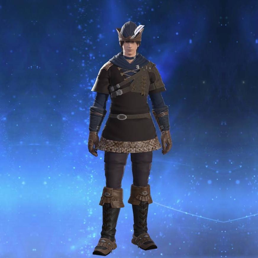 Woolen Tunic's gearset image male.